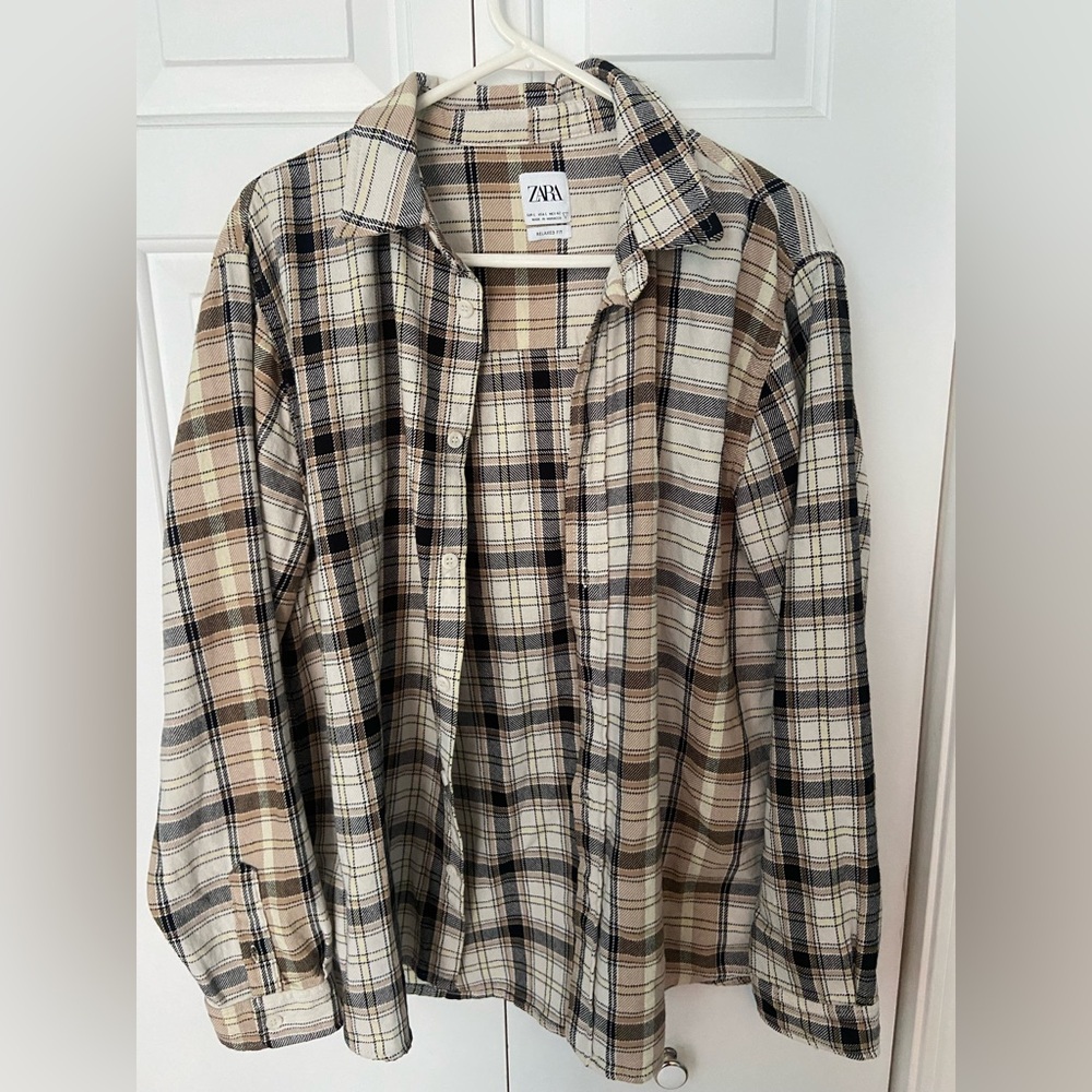men’s zara flannel